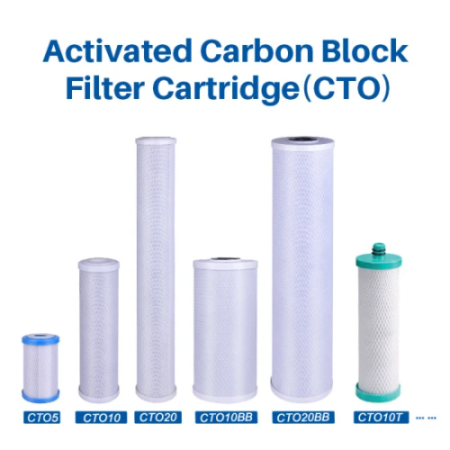 CTO Activated Carbon Block Filter Cartridge